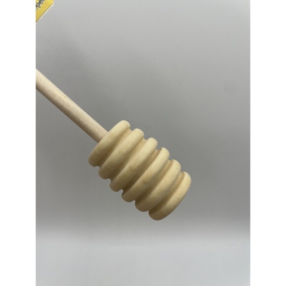 The Lifestyles Collection Bee Honey Dipper Beehive Holder + 10 Wood Dippers Bsh - Picture 13 of 16